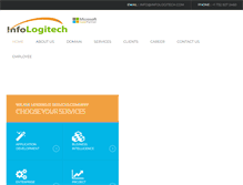 Tablet Screenshot of infologitech.com
